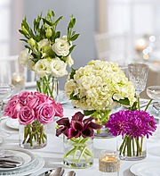 Wedding Ceremony and Reception Flowers