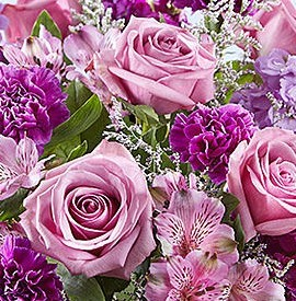 Designer Choice Purple Assortment  Flower Bouquet