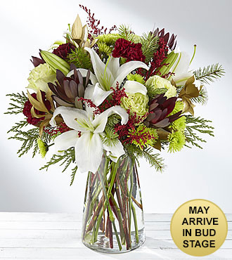 Winter Brights Holiday Bouquet