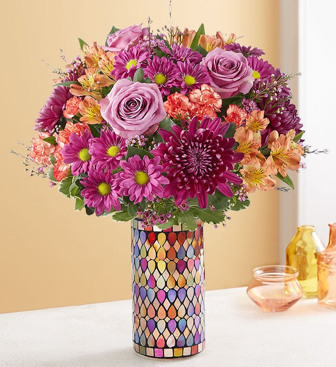 Plum Crazy™ for Fall Flower Bouquet