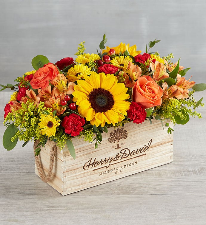 Harvest Spice™ Centerpiece Flower Bouquet