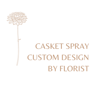 Casket Spray Custom Design by Florist
