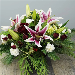 Holiday Star by Rathbone's Flair Flowers Flower Bouquet