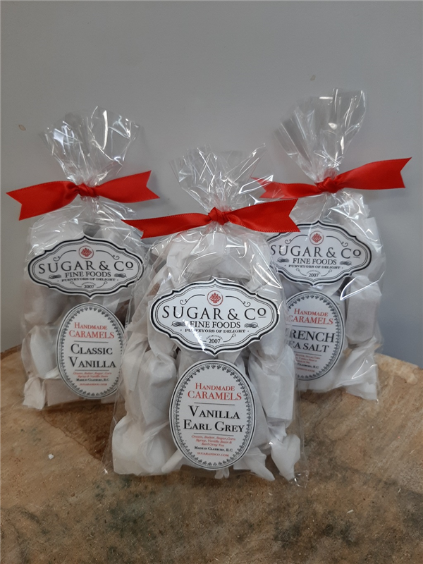 Caramels handmade in BC