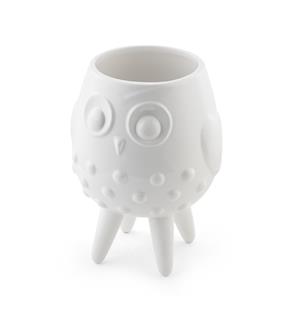 White Footed Owl Planter