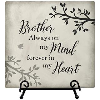 Brother Comfort Easel Plaque
