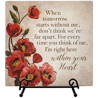 Within Your Heart Easel Plaque