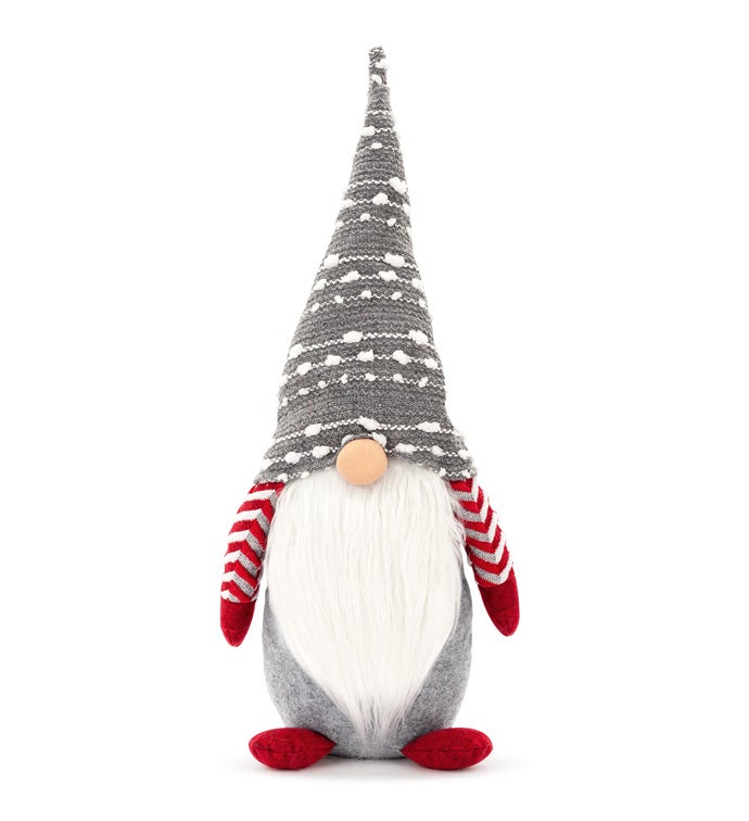 Large Grey Hat Gnome