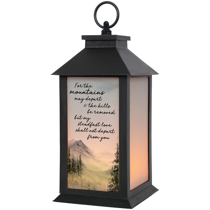 "Mountains May Depart" Lantern