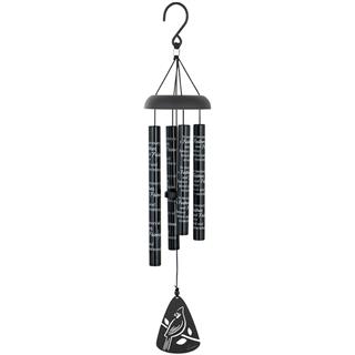 21" Black Sonnet Father & Friend Wind Chime