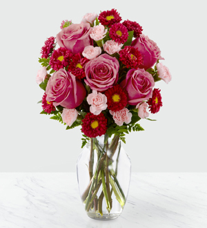 The Precious Heart™ Bouquet - VASE INCLUDED Flower Bouquet