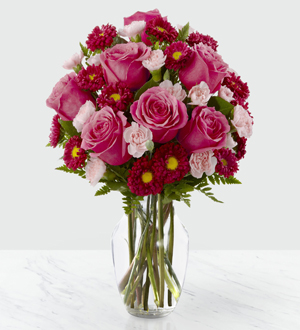 The Precious Heart™ Bouquet - VASE INCLUDED Flower Bouquet