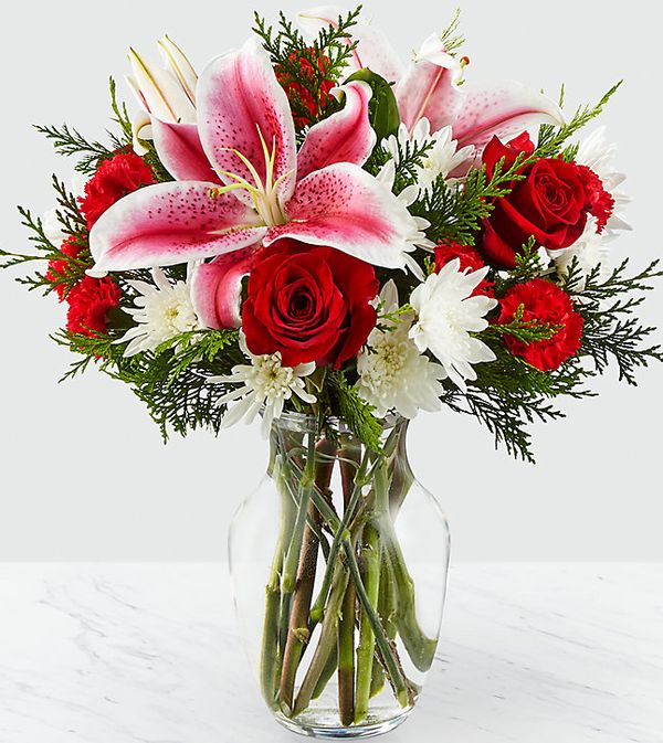 The FTD® Frosted Findings™ Bouquet Flower Bouquet