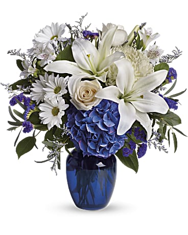 Teleflora's Beautiful in Blue