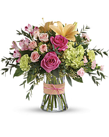 Teleflora's Blush Life Bouquet