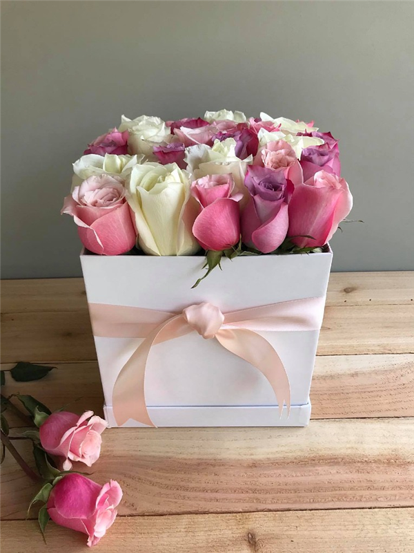 Two Dozen Roses in Gift Box