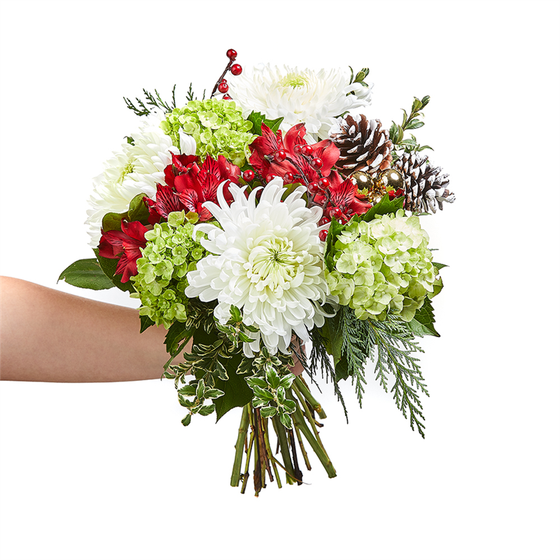 Hand Tied Christmas Bouquet - Florist's Choice 