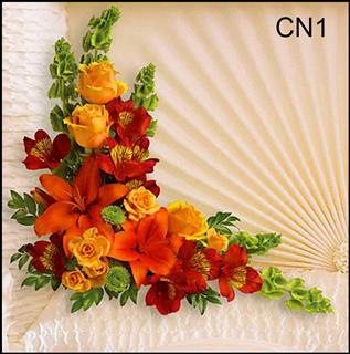 CN1 Casket Swag Flower Bouquet