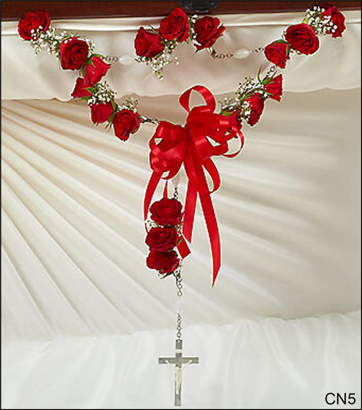 Floral Rosary Flower Bouquet