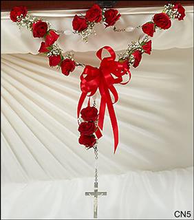 Floral Rosary Flower Bouquet
