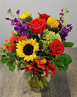 Harvest Joy Bouquet by Rathbone's Flair Flowers