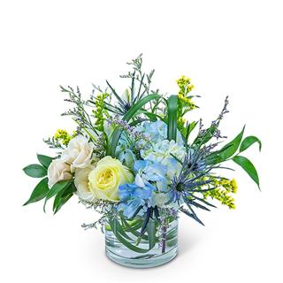 Wilde Blue Flower Bouquet