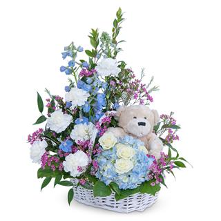 Beary Lovable Flower Bouquet
