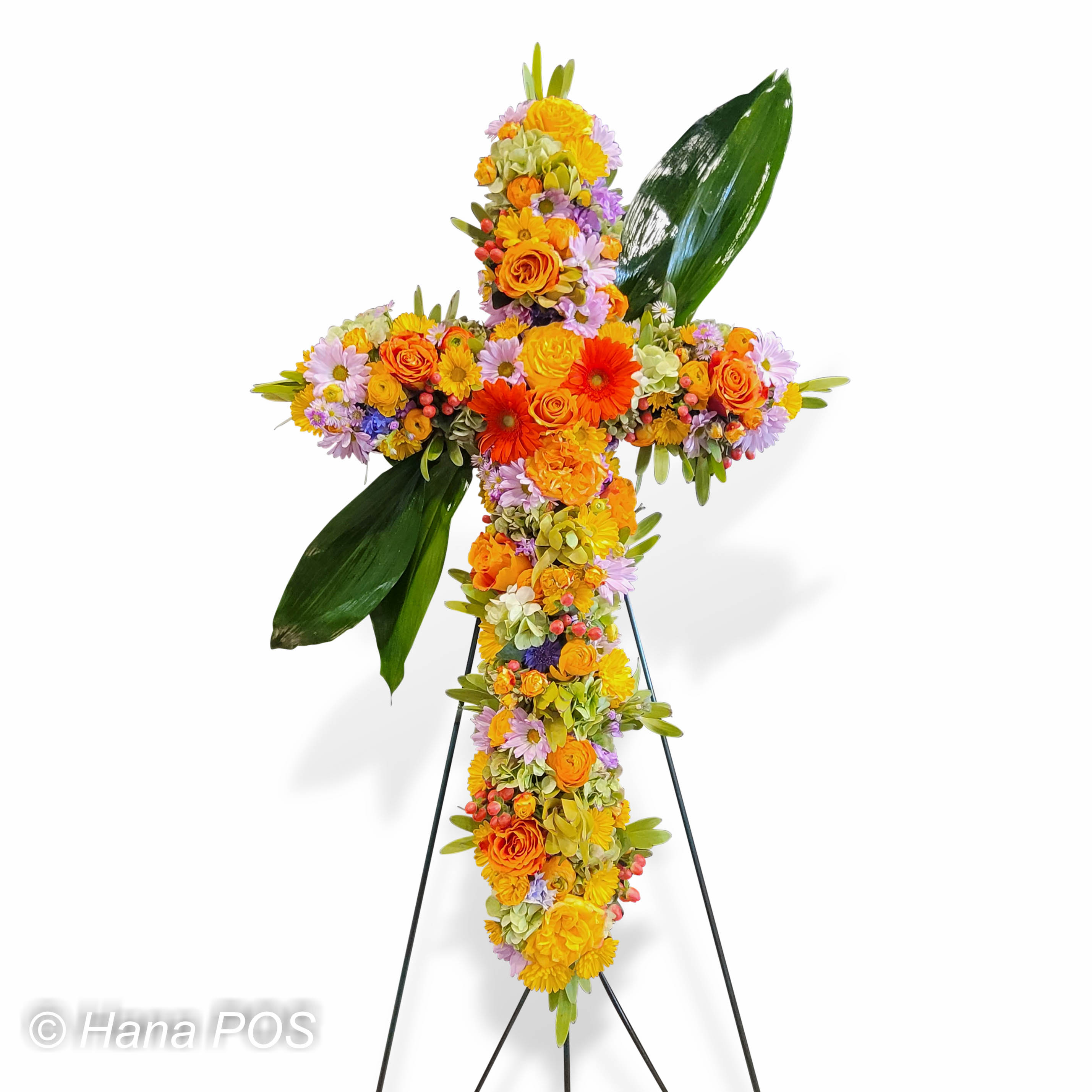 Golden Cross Flower Bouquet