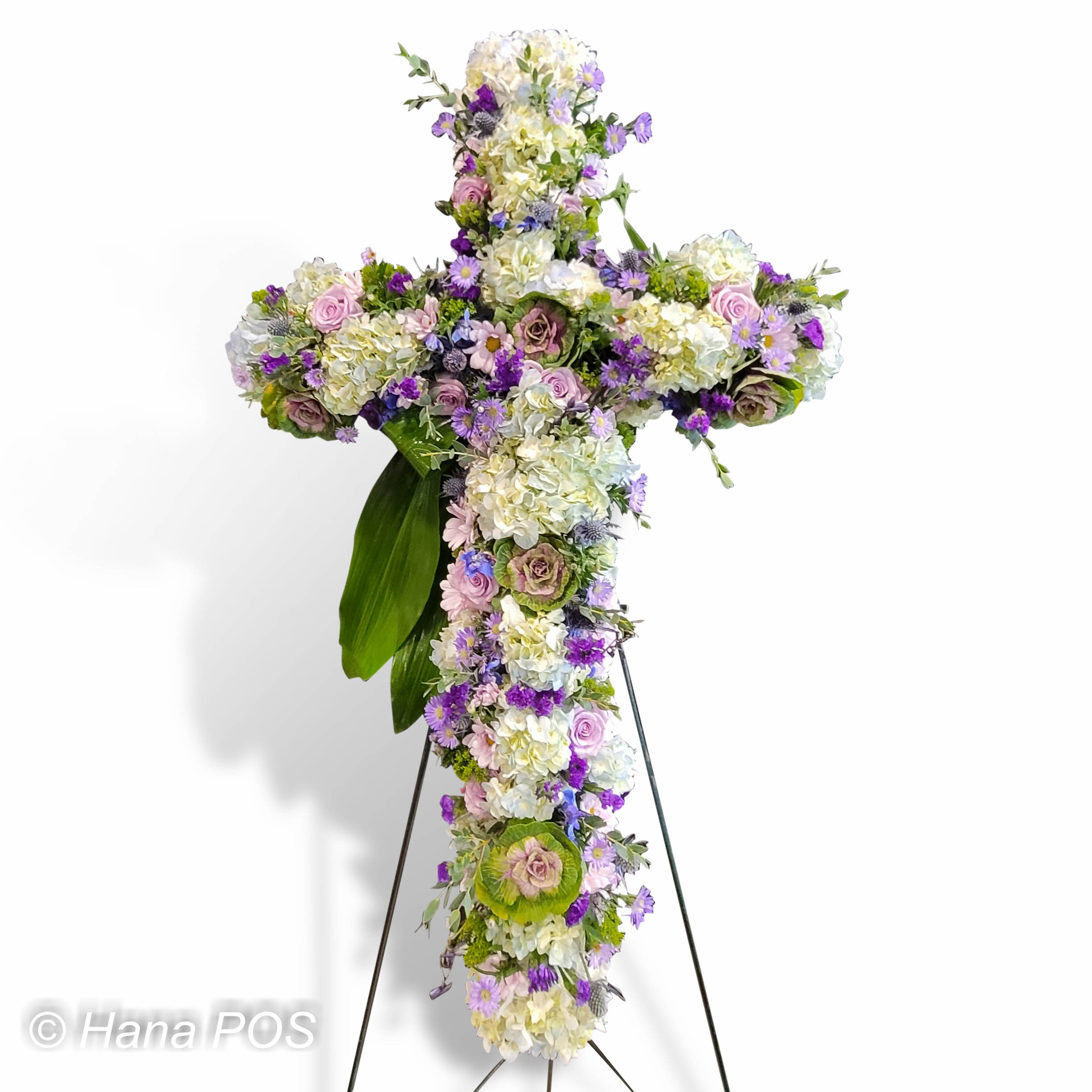 Hope and Glory Cross Flower Bouquet