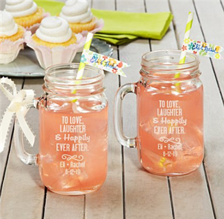 Happily Ever After Mason Jars