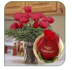 Happy Anniversary Rose Bouquet