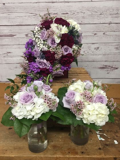 Perfect Shades of Purple Wedding Flowers