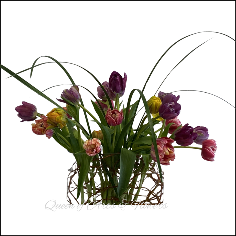 Dancing Tulips For Your Love Flower Bouquet
