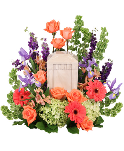 BITTERSWEET TWILIGHT MEMORIAL URN  Flower Bouquet