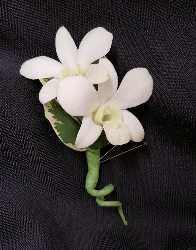 Boutonniere - Orchid Flower Bouquet