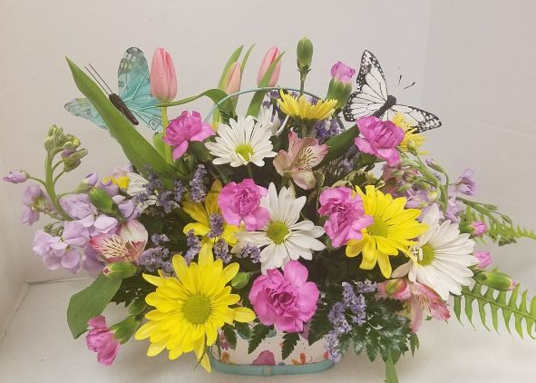 Easter Basket - Shop Special #1 Flower Bouquet