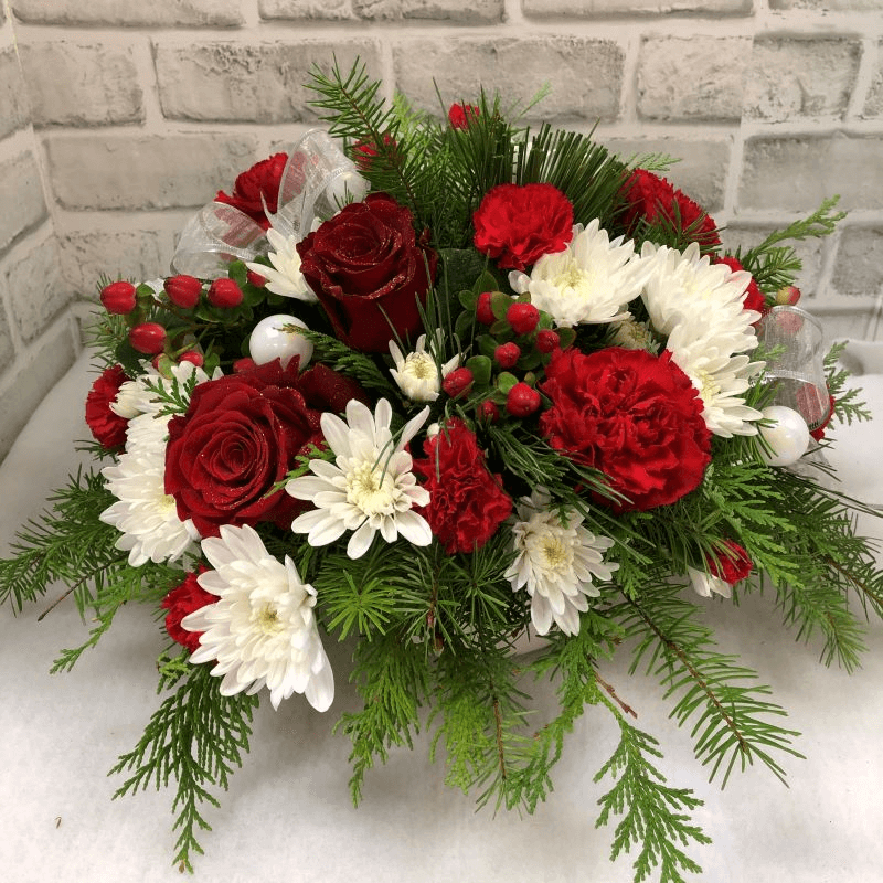 Shop Special #1 - Traditional Christmas Flower Bouquet