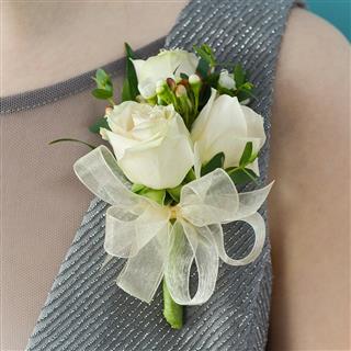 Corsage Pin On - Rose Flower Bouquet