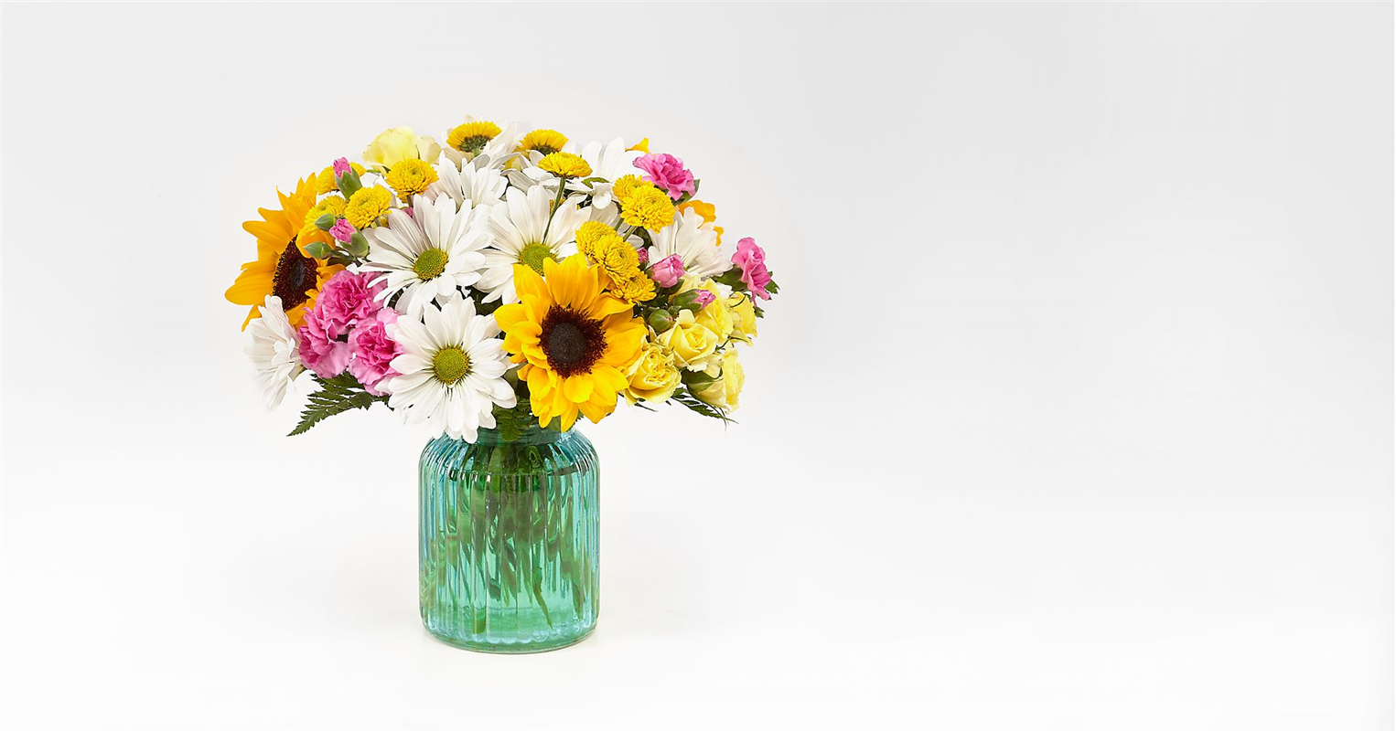 Sunlit Meadows Bouquet - Premium Flower Bouquet
