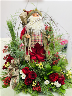 Merry Christmas From Santa  Flower Bouquet