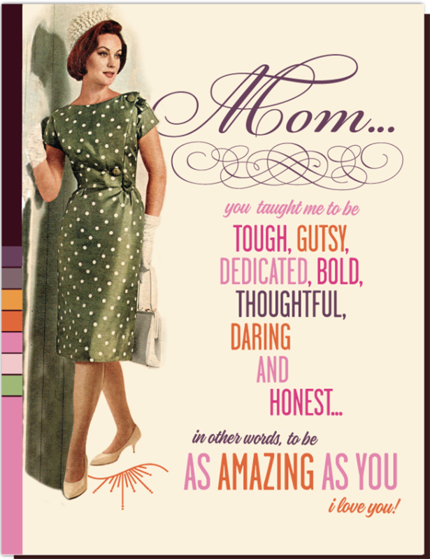 Mom Tough, Gutsy Card