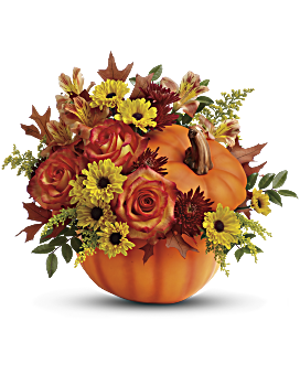 Teleflora's Warm Fall Wishes Bouquet