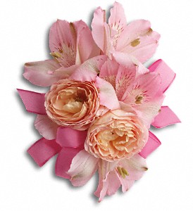 Beloved Blooms Pink Corsage