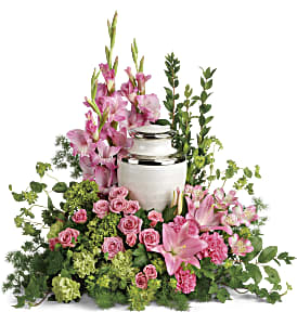 Sacred Solace Cremation Tribute Flower Bouquet