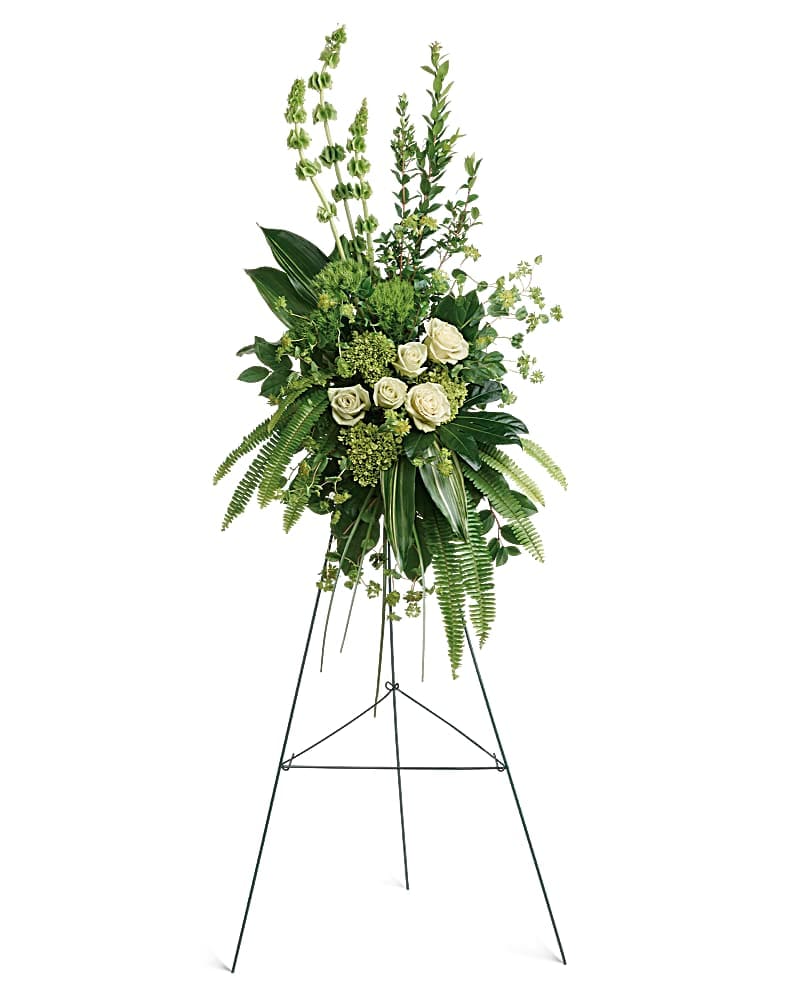 Forever At Peace Spray Flower Bouquet