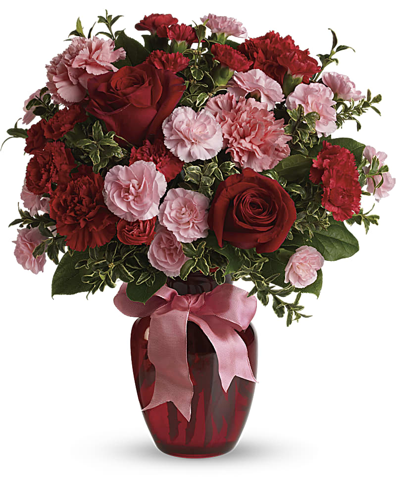 Dance with Me Bouquet with Red Roses
                                
                                        
                                                    Strike Price
                                                    $49.99 
                                                
                                                    Current Price
                                                    $47.49