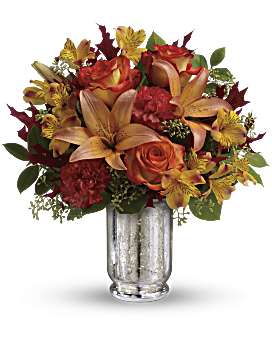 Teleflora's Fall Blush Bouquet