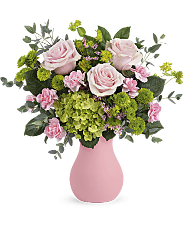 Teleflora's Breezy Pink Bouquet 