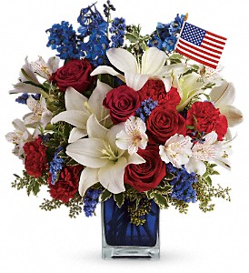 America the Beautiful Flower Bouquet