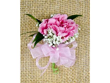 Corsage Pin On - Carnation Flower Bouquet